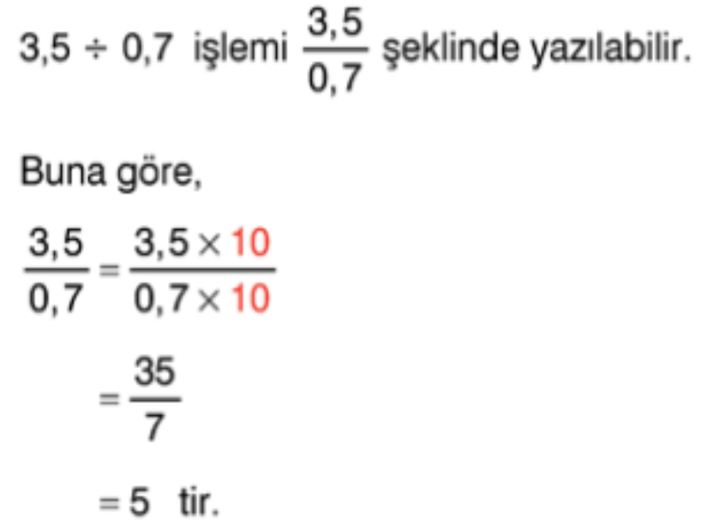 ondalik sayilarda bolme